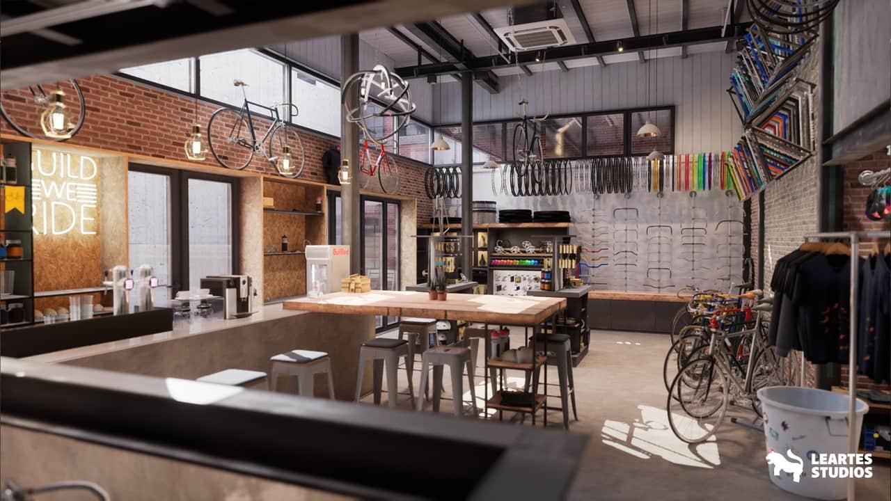 自行车商店环境包 – Bike Shop Environment