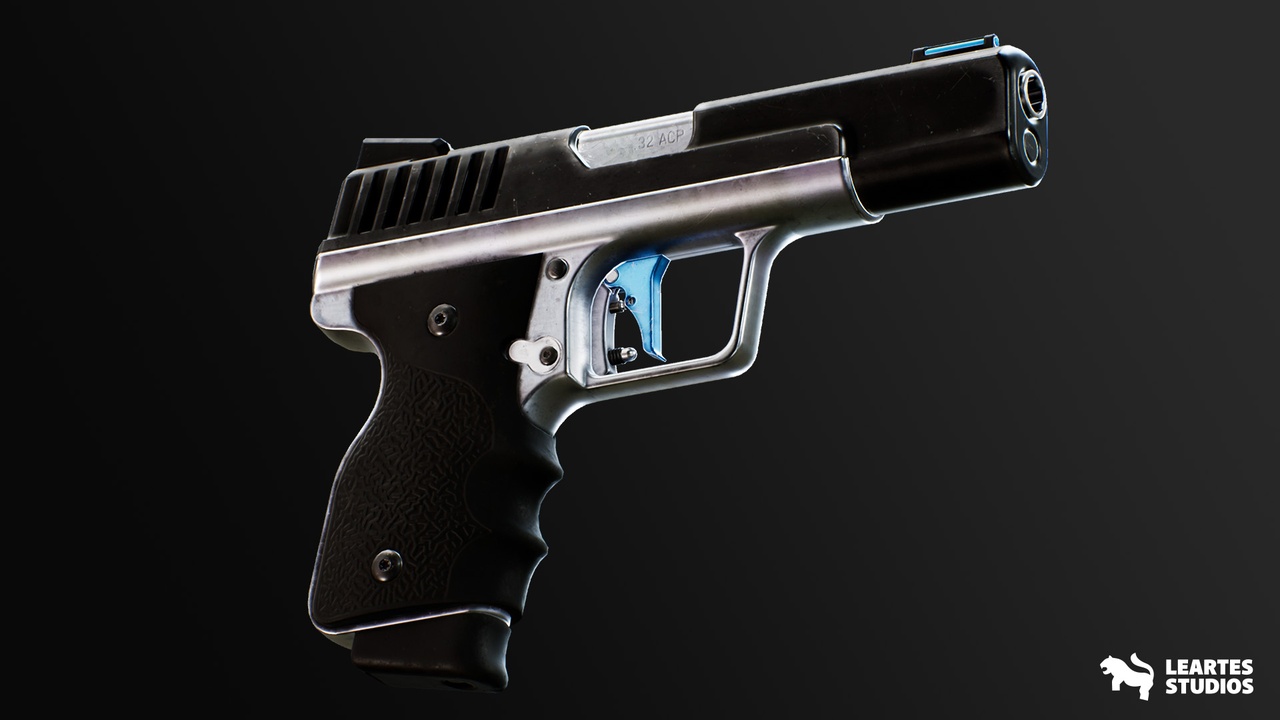 现代手枪高精度模型合集VOL.1 – FPS 4K Custom Modern Handguns – VOL.1