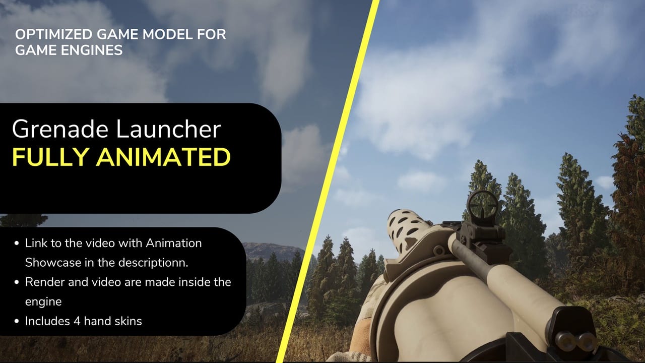 榴弹发射器 01 – Grenade Launcher 01