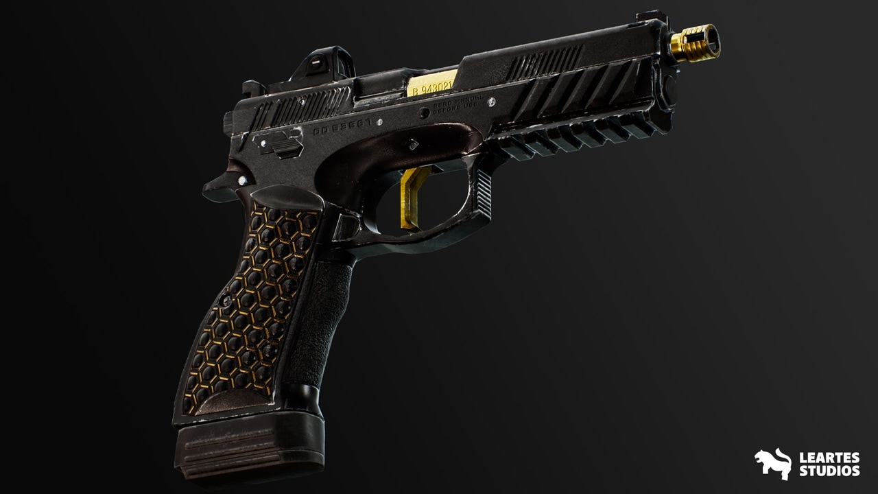 5款FPS 4K定制现代手枪 – 第4卷 – (5) FPS 4K Custom Modern Handguns – VOL.4