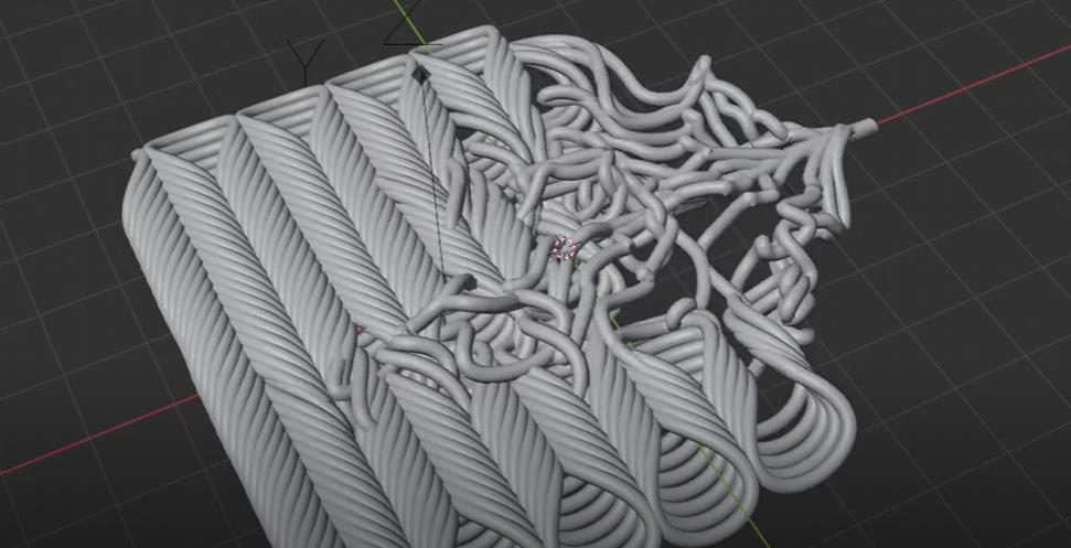 基础针织动画 – 使用三角函数 (Blender几何节点4.5+) – Basic Knitting Animation using Trigonometry – Blender Geometry Nodes 4.5+