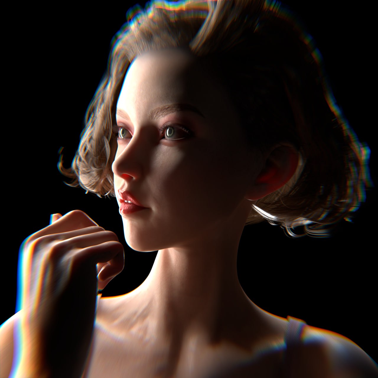 美女3D模型 – Beauty Girl 3D Model