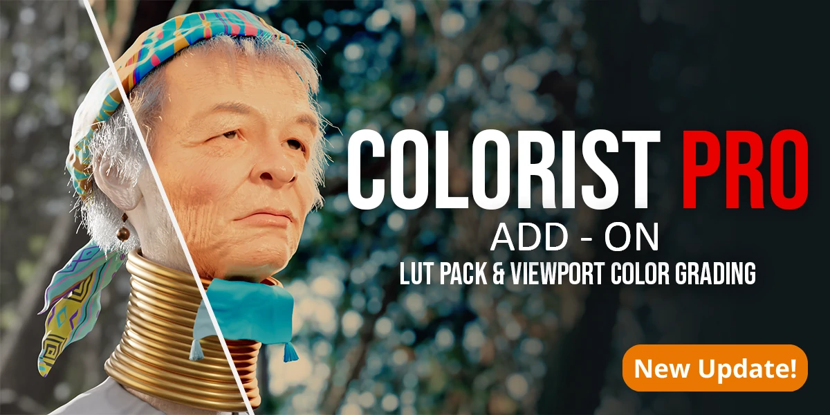 blender色彩分级插件 – Colorist Pro v1.4.2 + Assets