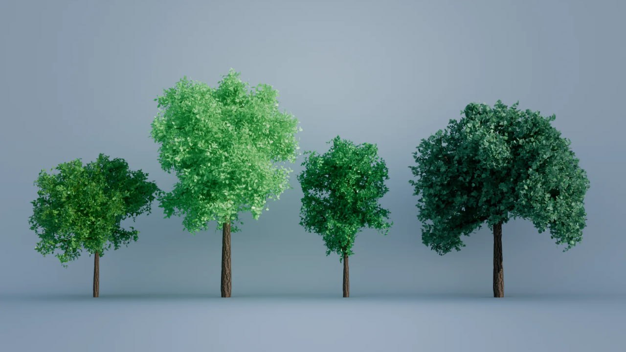 blender程序化树木生成插件 – Easy Tree v1.0.1