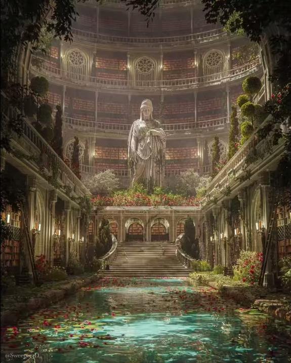 永恒档案馆完整场景 – Eternal Archives（含Photoshop后期文件）