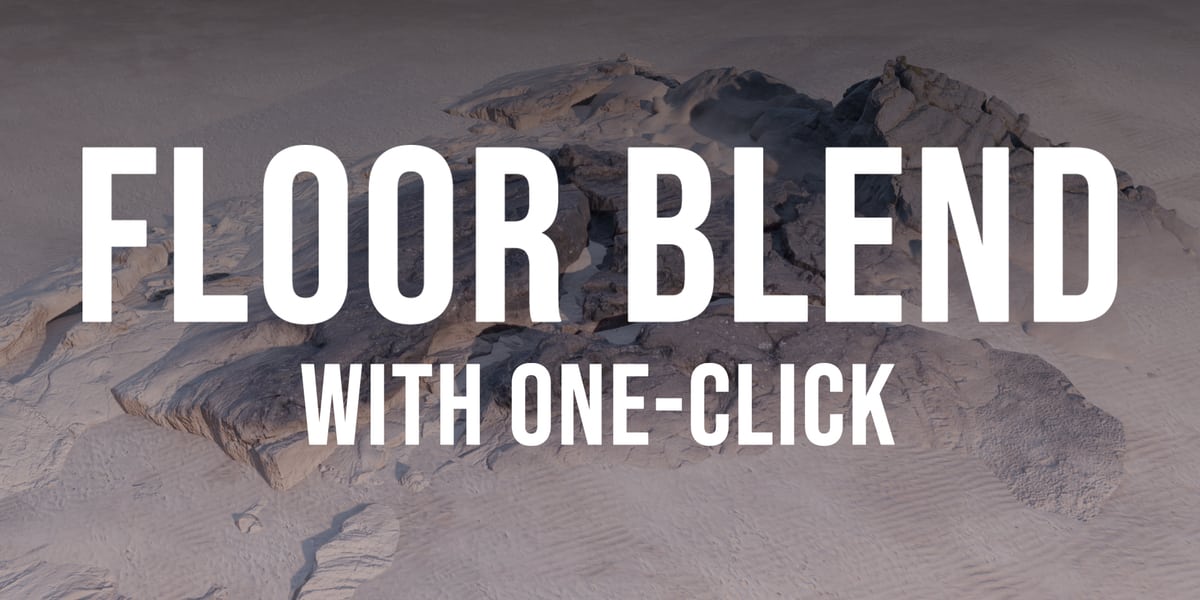 blender 地板纹理融合插件 – Floor Blend v1.0.0