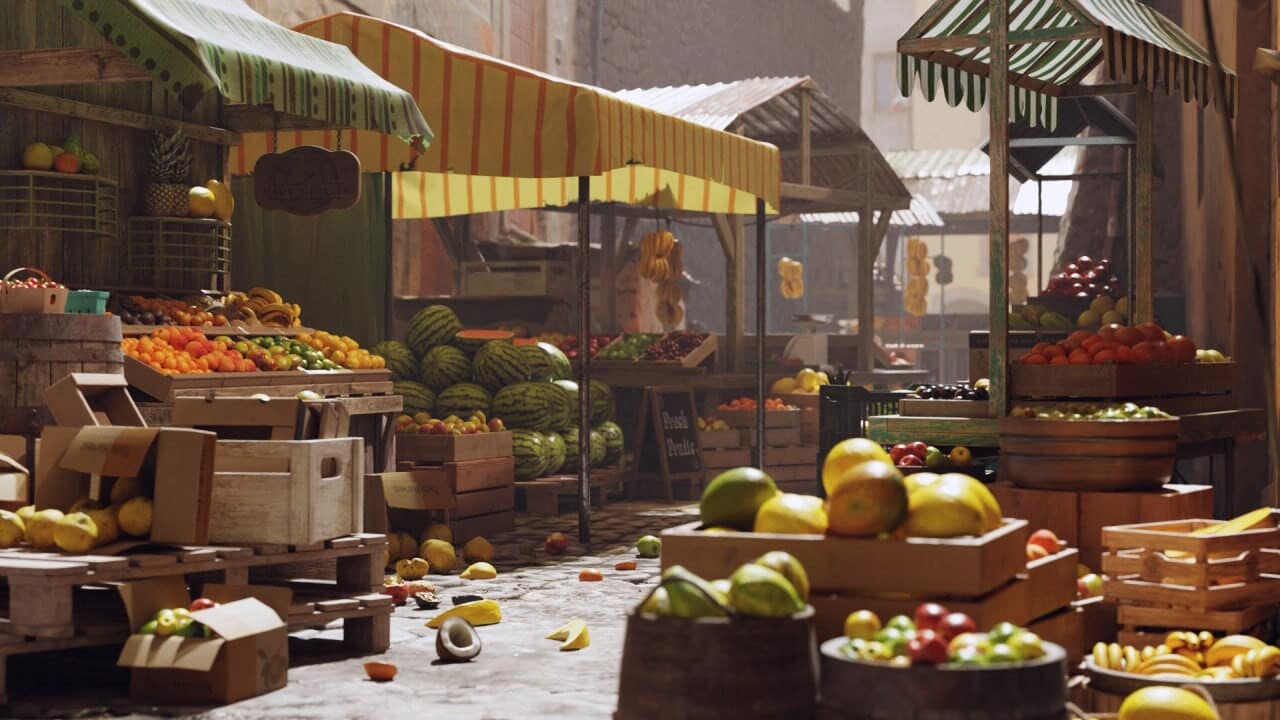 水果市场资产 – Fruit Market