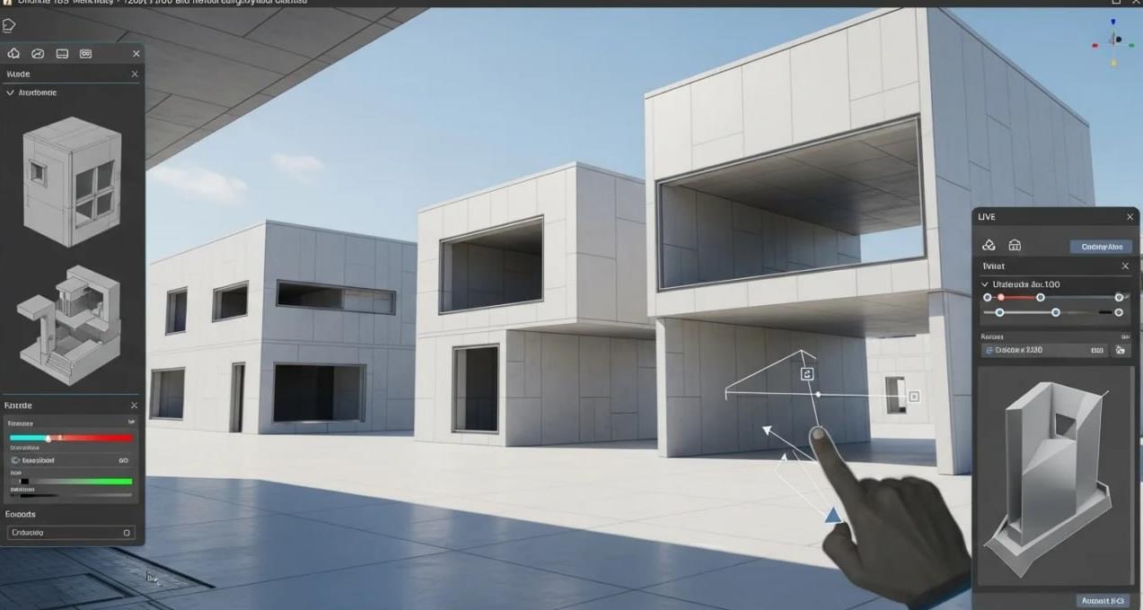 blender建筑生成插件 – HiFi Architecture Builder v3.8