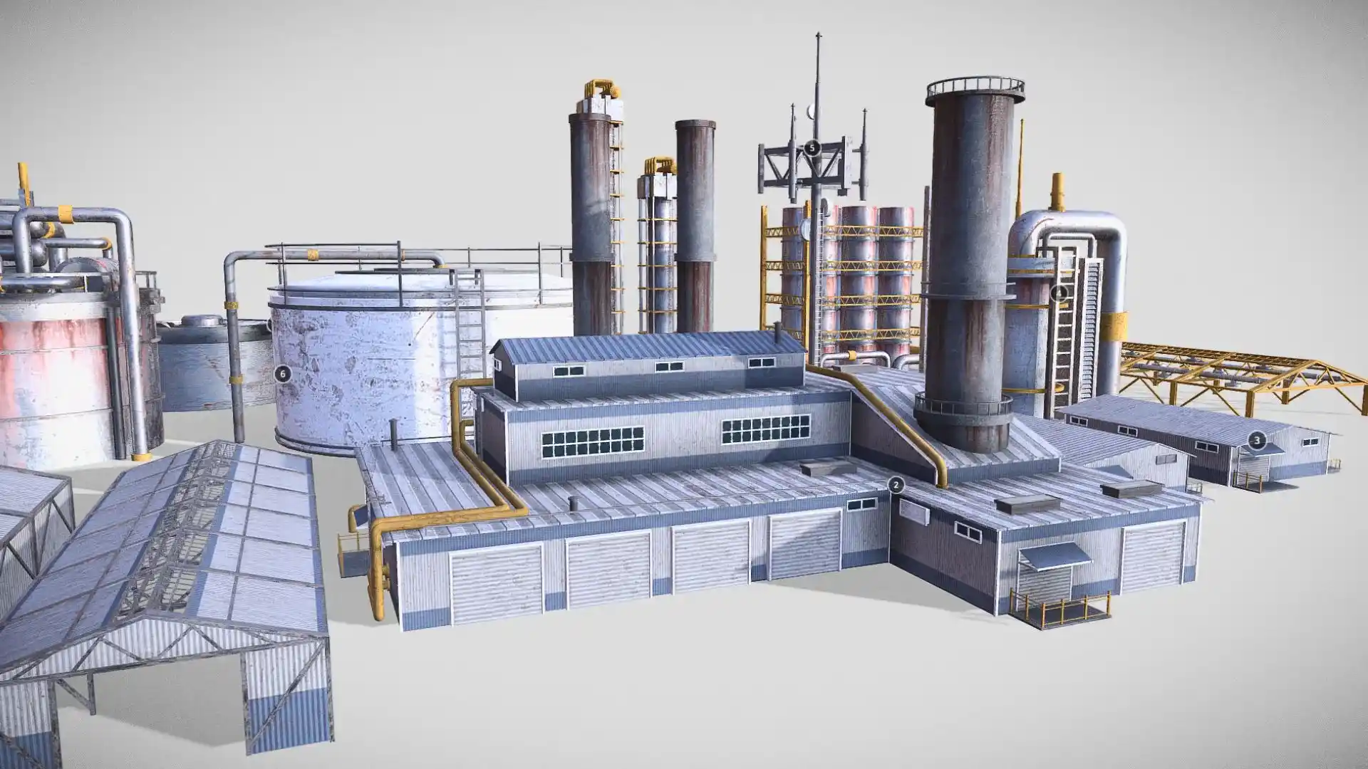 工业建筑合集 第1卷 – Industrial Buildings Collection Vol 1