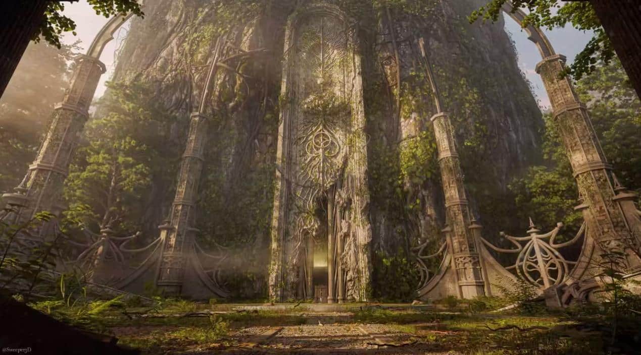 翠绿王座场景 – The Verdant Throne