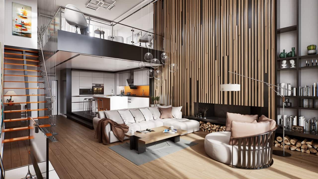 现代公寓室内场景 – Archinteriors Vol 9 Scene 5 – Modern Apartment – Archinteriors Vol 9 Scene 5