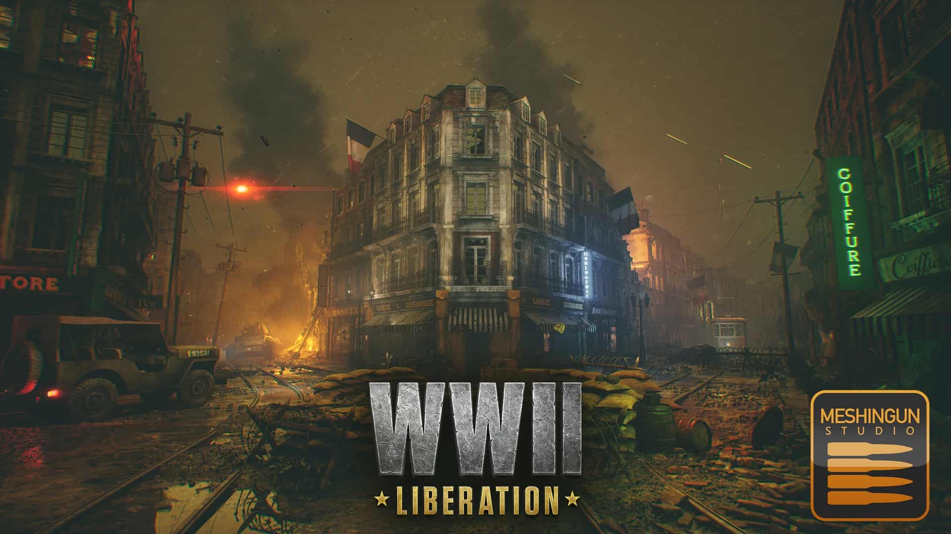 法国二战解放环境 – France WWII Liberation