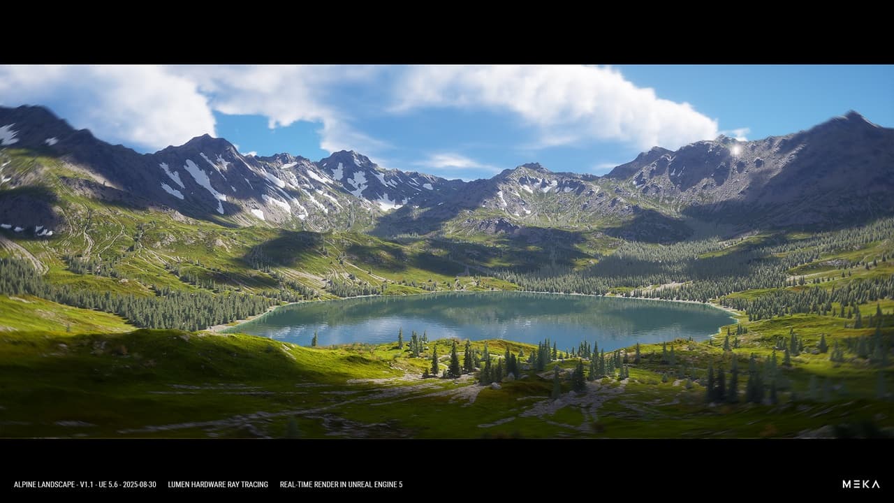 阿尔卑斯山脉景观 – ALPINE LANDSCAPE