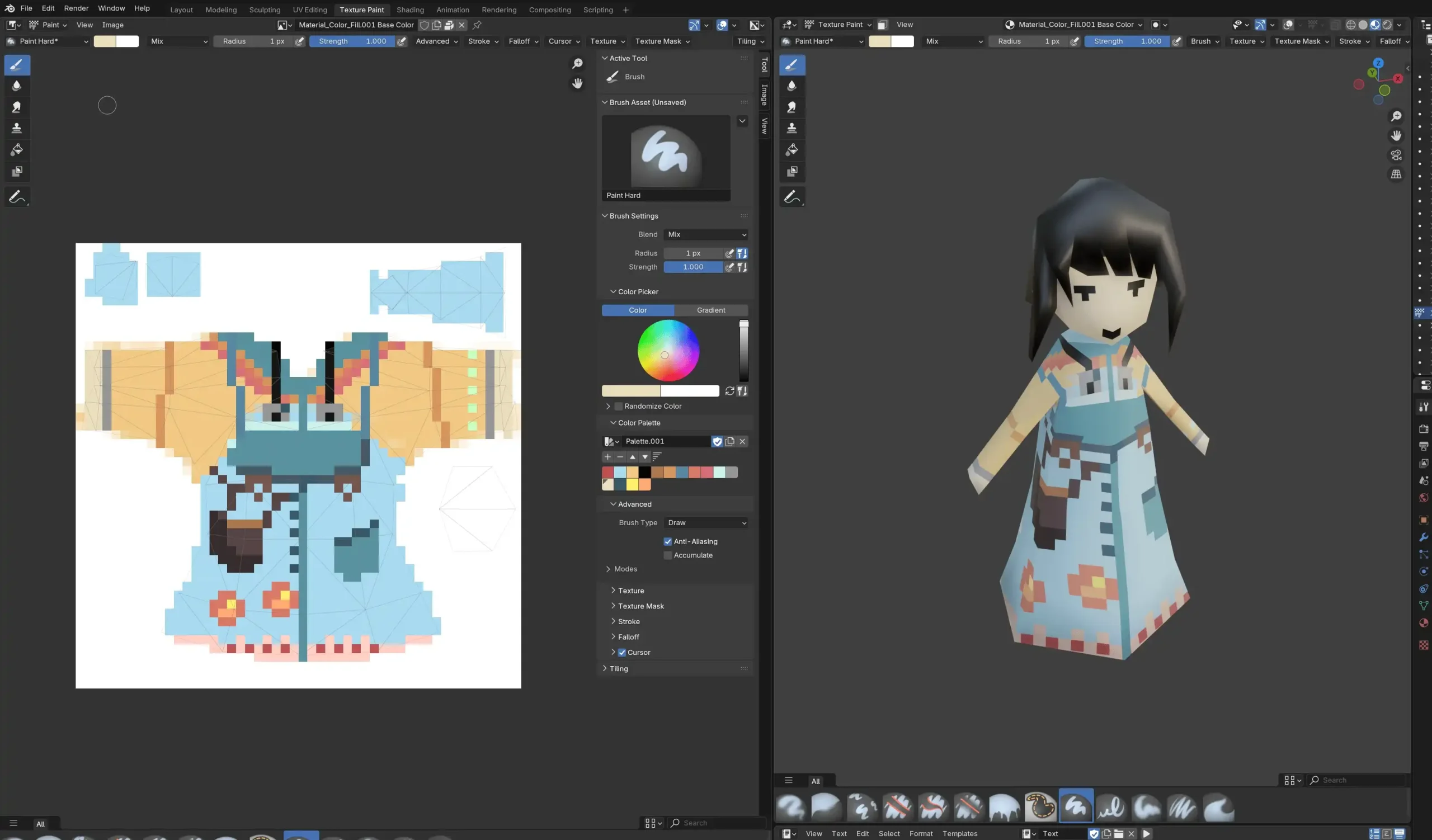 blender 像素画绘制插件 – Pixel Dot Drawer v1.0.0
