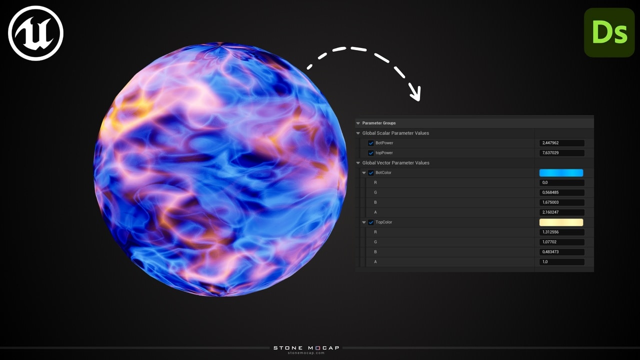 动态分型扰动材质 – Dynamic Portal Material
