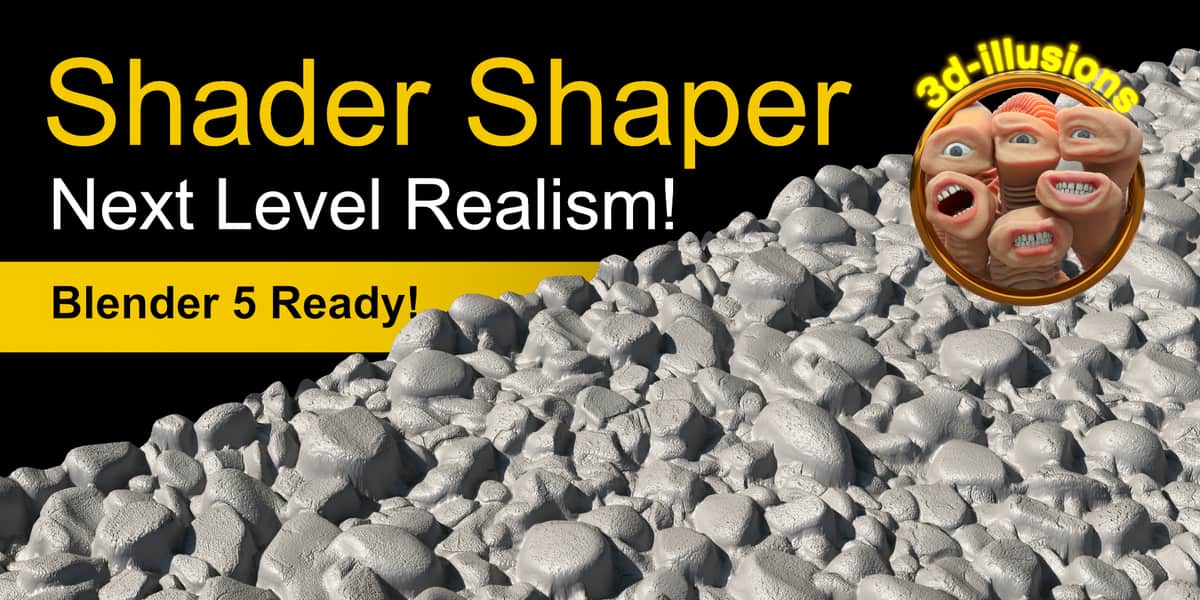 blender着色器生成插件 – Shader Shaper v1.5