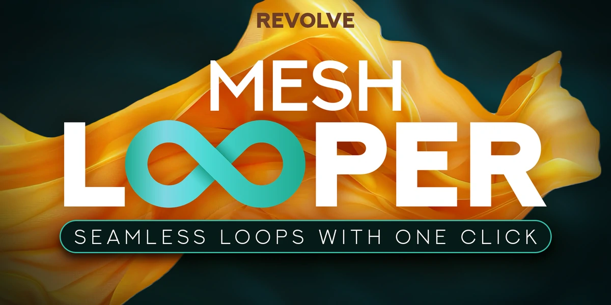 blender网格循环动画插件 – Revolve – Mesh Looper v1.0