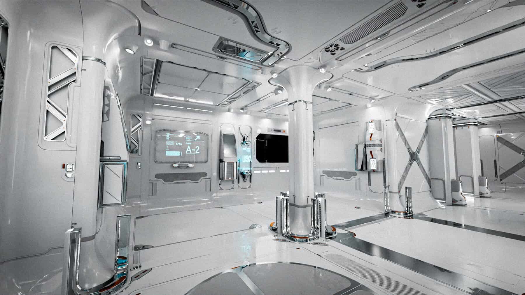 40个模块化科幻3D模型 – 40 Modular Sci-Fi 3D Models