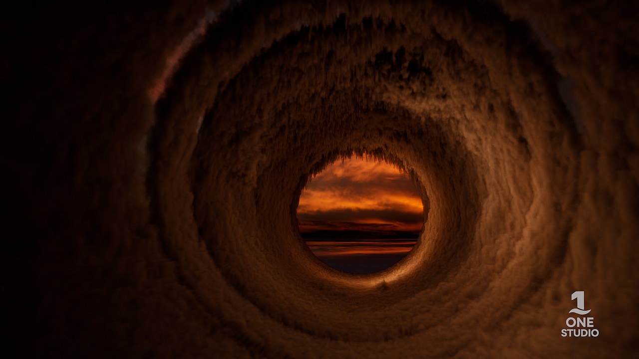 云层隧道VDB特效包 – Clouds Tunnel Vdb Pack