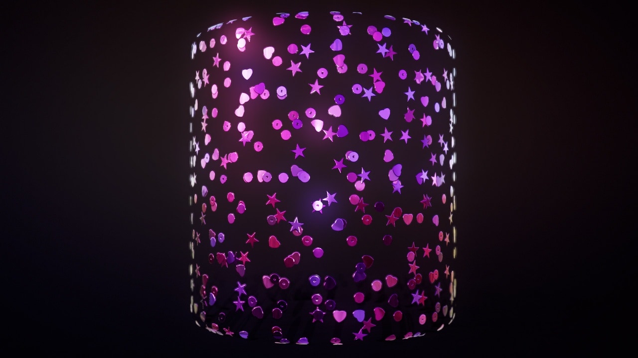 闪粉材质与纹理 – Glitter Substance Material and Textures