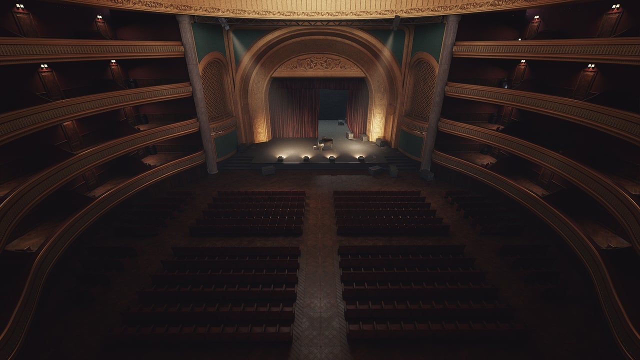音乐厅室内环境 – Concert Hall Interior Environment (Concert Hall Interior Exhibition Theater)