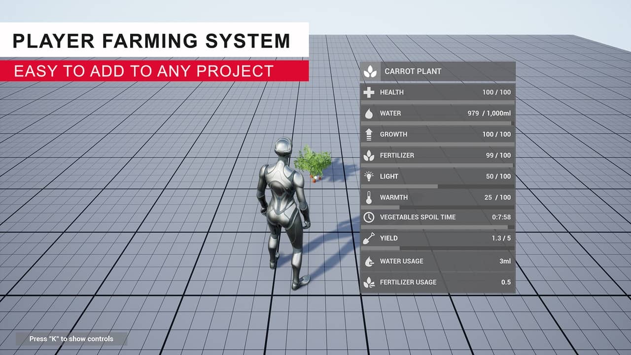 玩家耕种系统 – Player Farming System