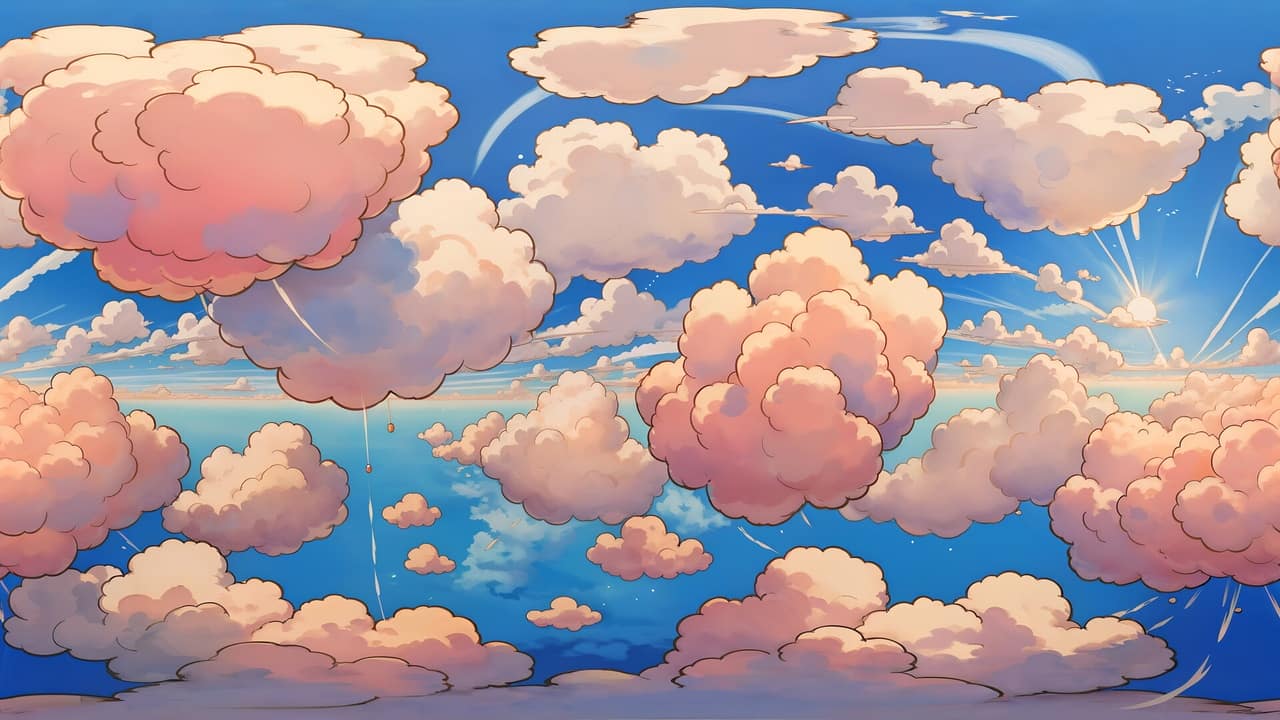 20个动漫全景高动态范围图像 – 20 HDRIs ANIME PANORAMAS