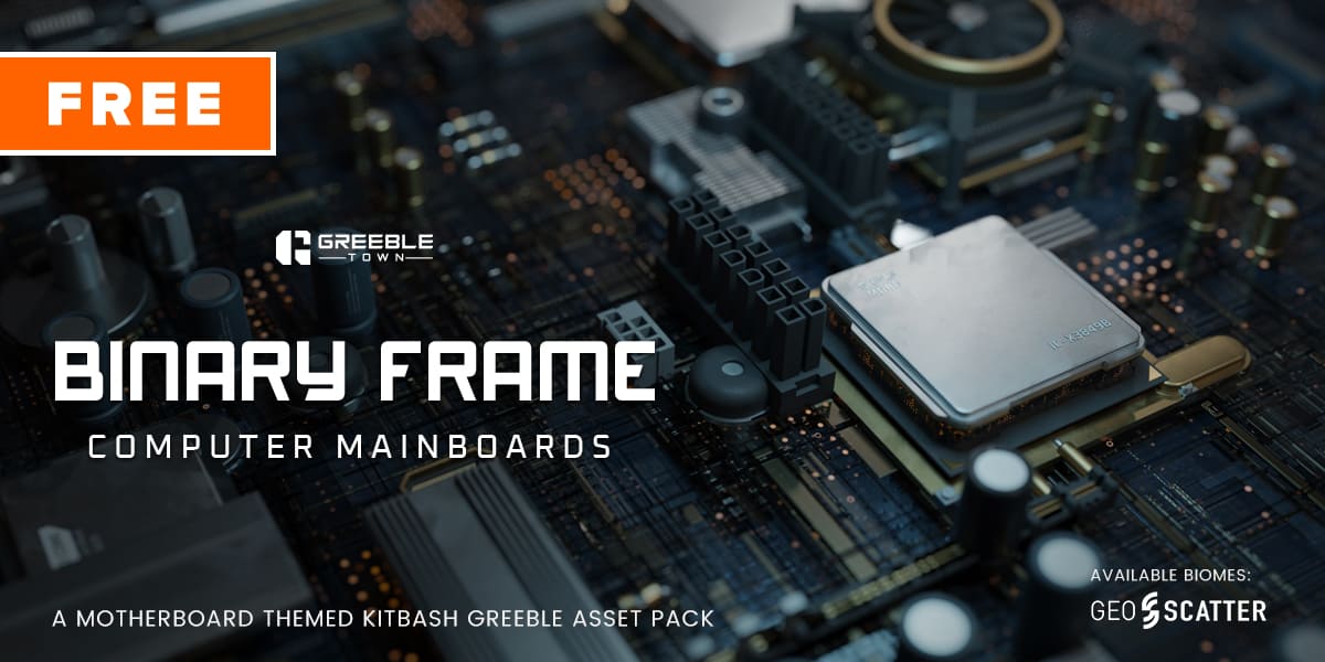 二进制框架电脑主板 – Binary Frame Computer Mainboards