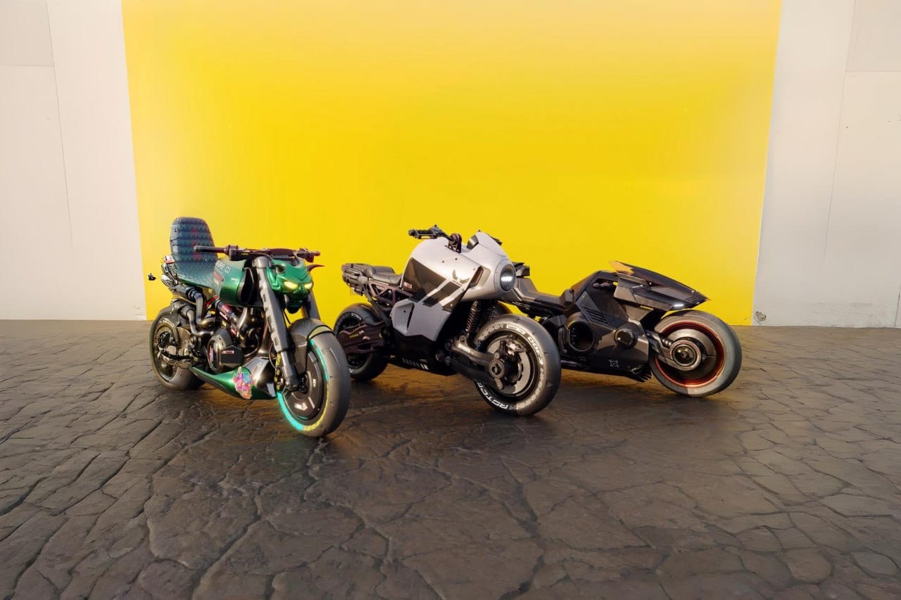 赛博朋克2077运动摩托车合集 – Cyberpunk 2077 Sportsbikes Collection