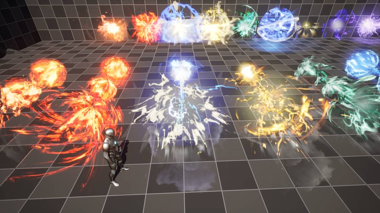 元素抛射体特效包 – Element Projectile FX Pack