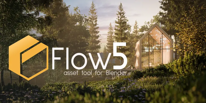 blender终极资产管理插件 – Flow v5.0.0