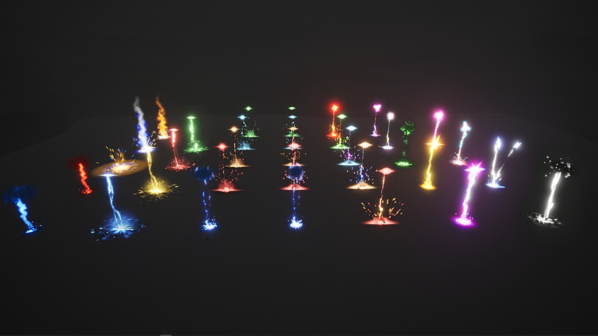 风格化闪电特效 Vol.1 – Niagara – Stylized Lightning Vol.1 – Niagara