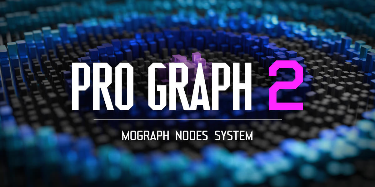 专业几何节点动态图形工具 – Pro Graph: Motion Graphics Tools For Geometry Nodes