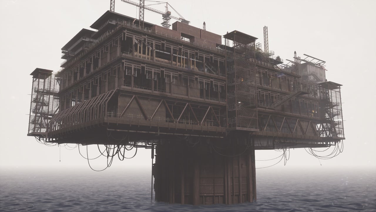 废弃海上平台 – 末日离岸环境资源包 – Abandoned Sea Platform – Post-Apocalyptic Offshore Environment Pack