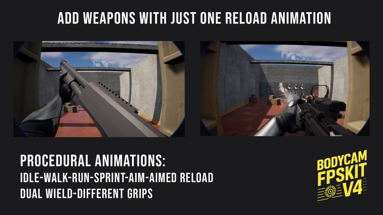 执法记录仪风格FPS游戏工具包 V4 – BODYCAM FPS KIT V4