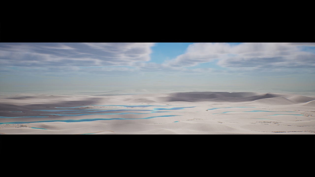 白沙地形资源包 – WHITE SANDS LANDSCAPE