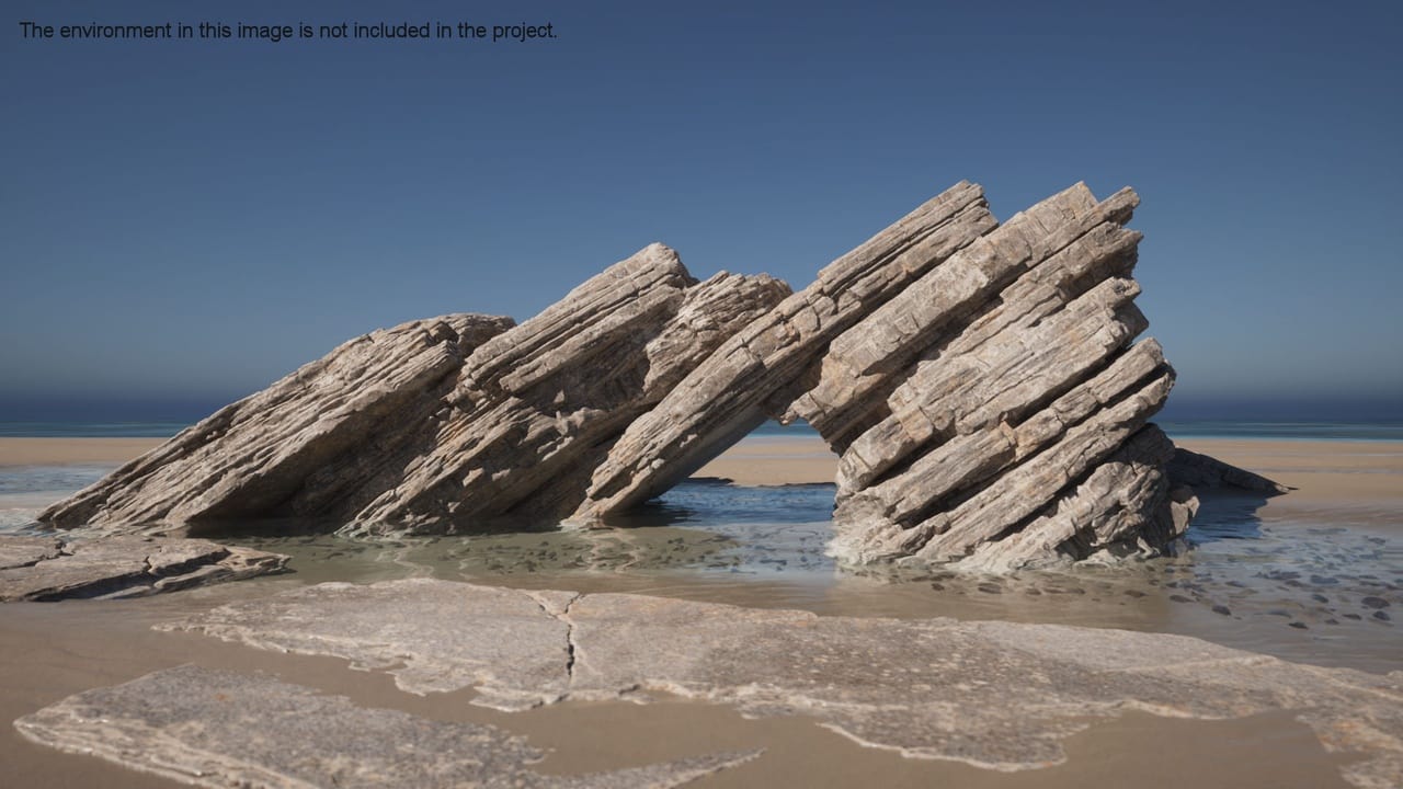 岩石、沙子与鹅卵石资源包 – Rocks, Sand and Pebbles