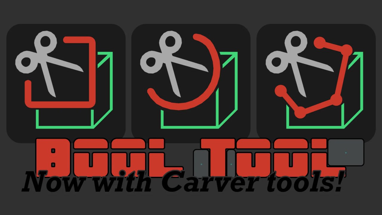 blender布尔工具增强插件 – Bool Tool v2.0.0