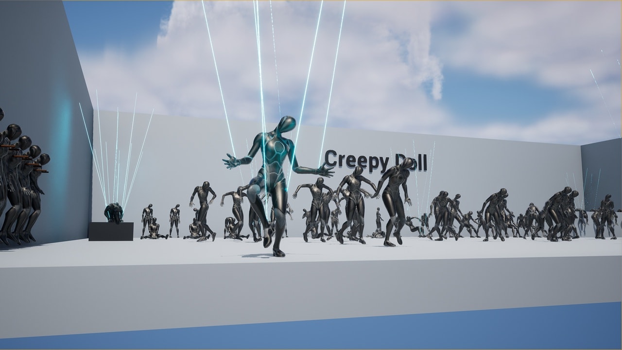 恐怖玩偶动画资源包 – Creepy Doll