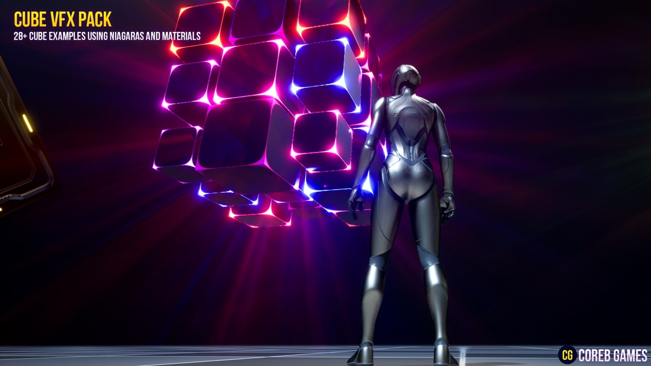 立方体视觉特效资源包 – Cube VFX