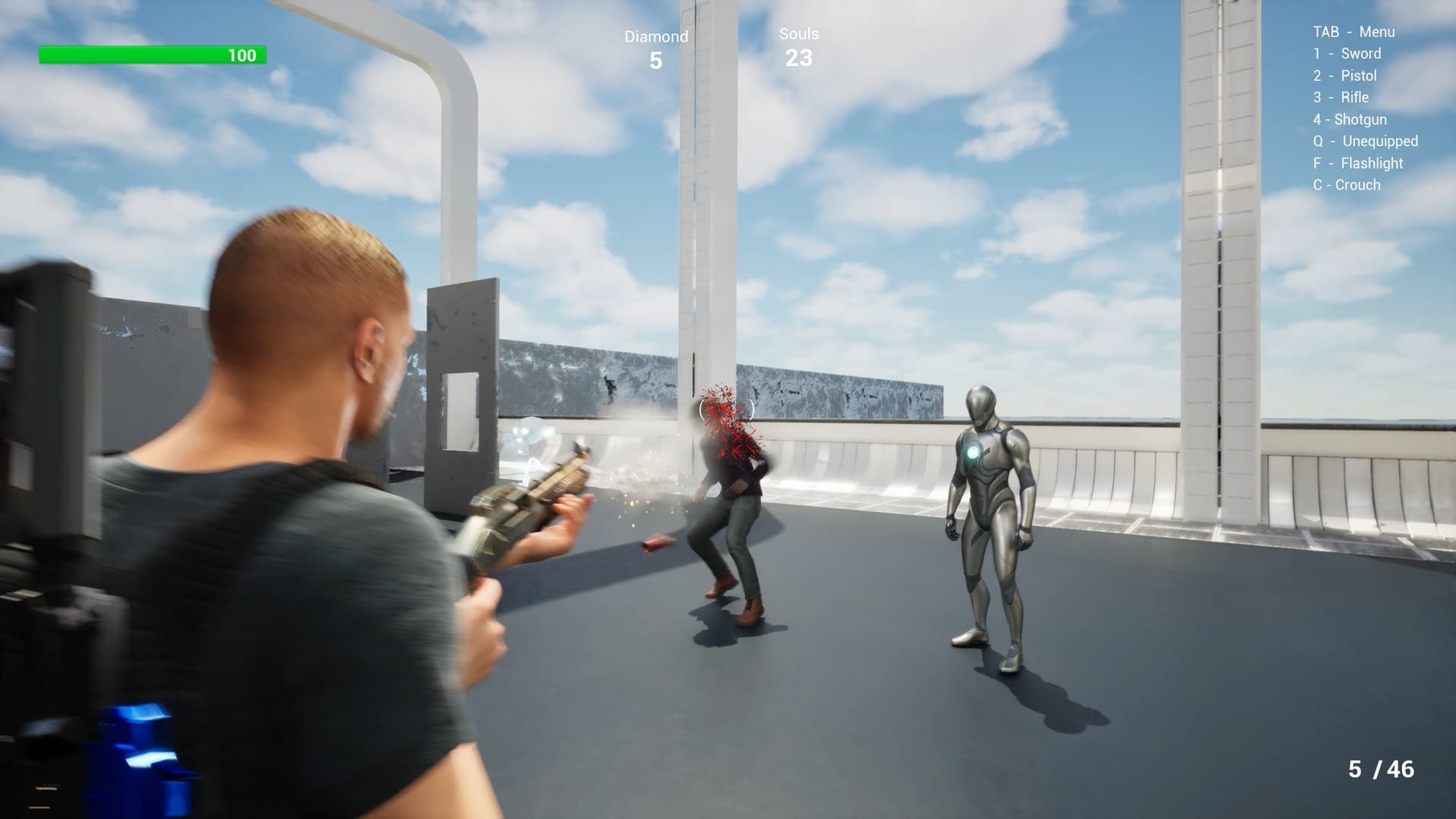 Dup 单人射击游戏角色系统 – Dup – SINGLE PLAYER – Shooter G.A.S.P. MetaHuman