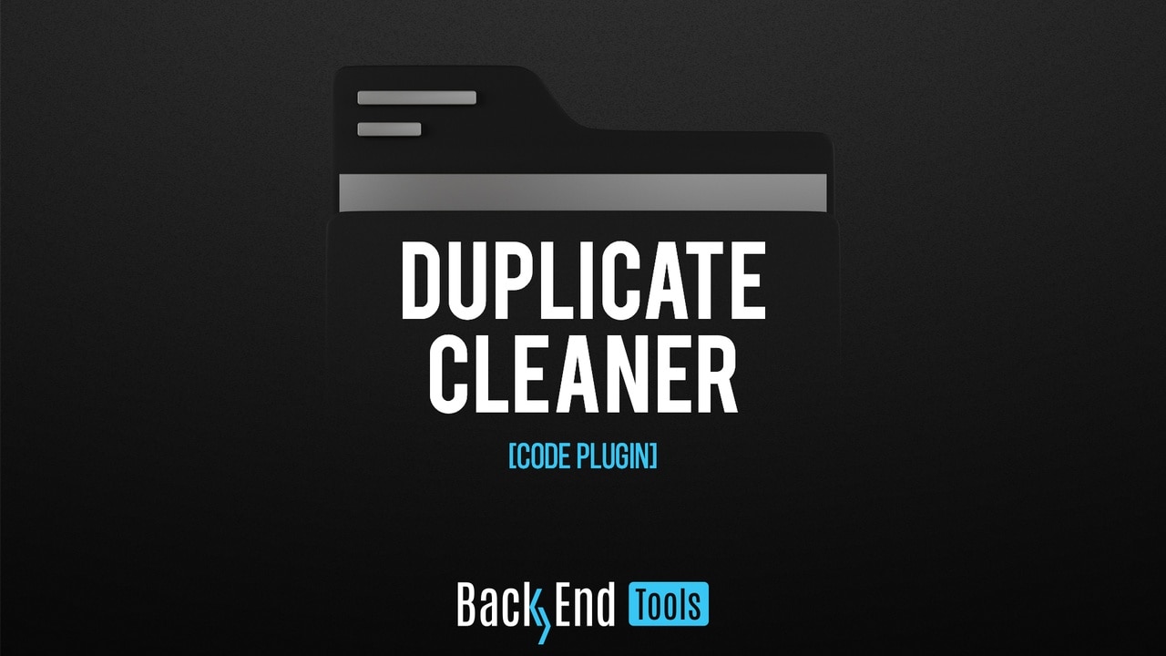 重复资源清理插件 – Duplicate Cleaner
