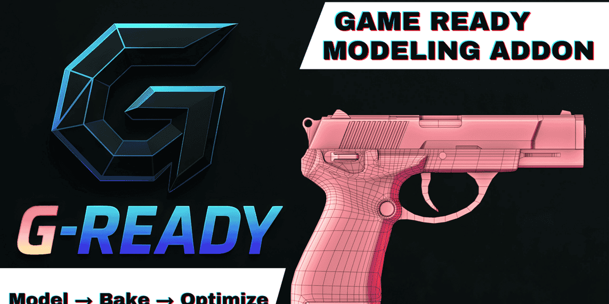 blender游戏资产制作工具插件 – G-Ready v1.5