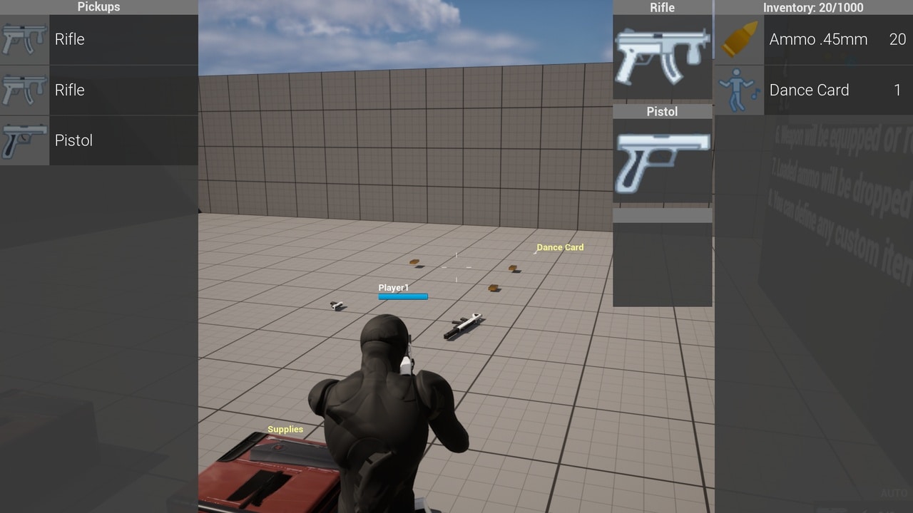 通用射击游戏蓝图框架与模板 – Universal Shooting Game Template and Framework