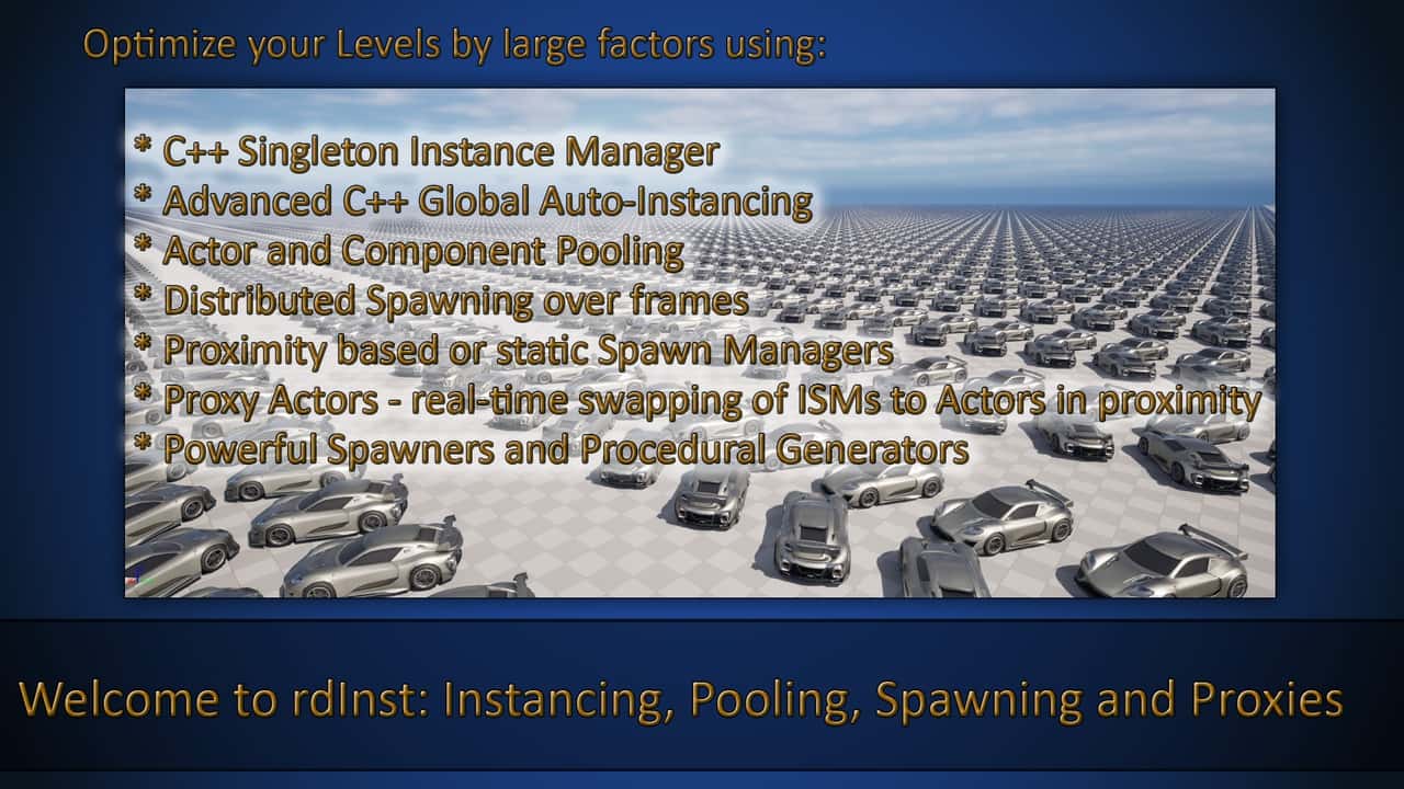 rdInst高级实例化与场景优化插件 – rdInst