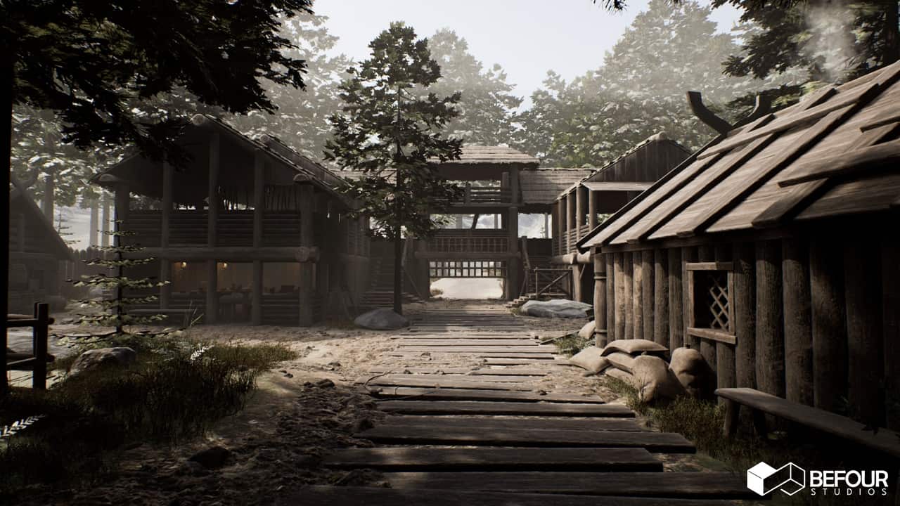 中世纪北欧村庄环境 – Medieval Nordic Village Environment