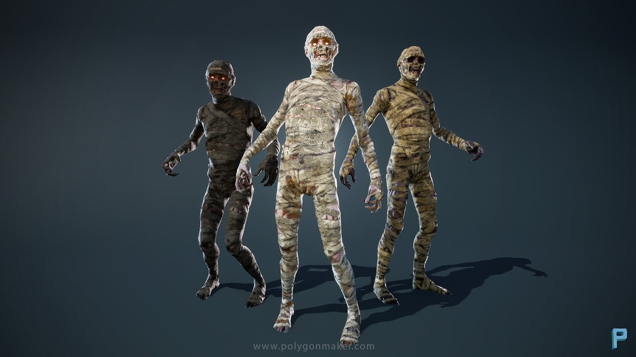 怪物 – 木乃伊 – Monsters – Mummy