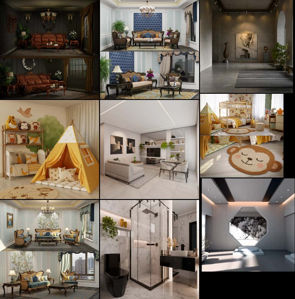 BlenderKit场景包12 – BlenderKit Scenes Pack 12