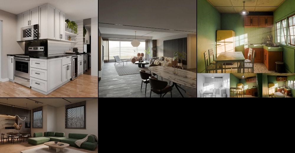 BlenderKit场景包13 – BlenderKit Scenes Pack 13