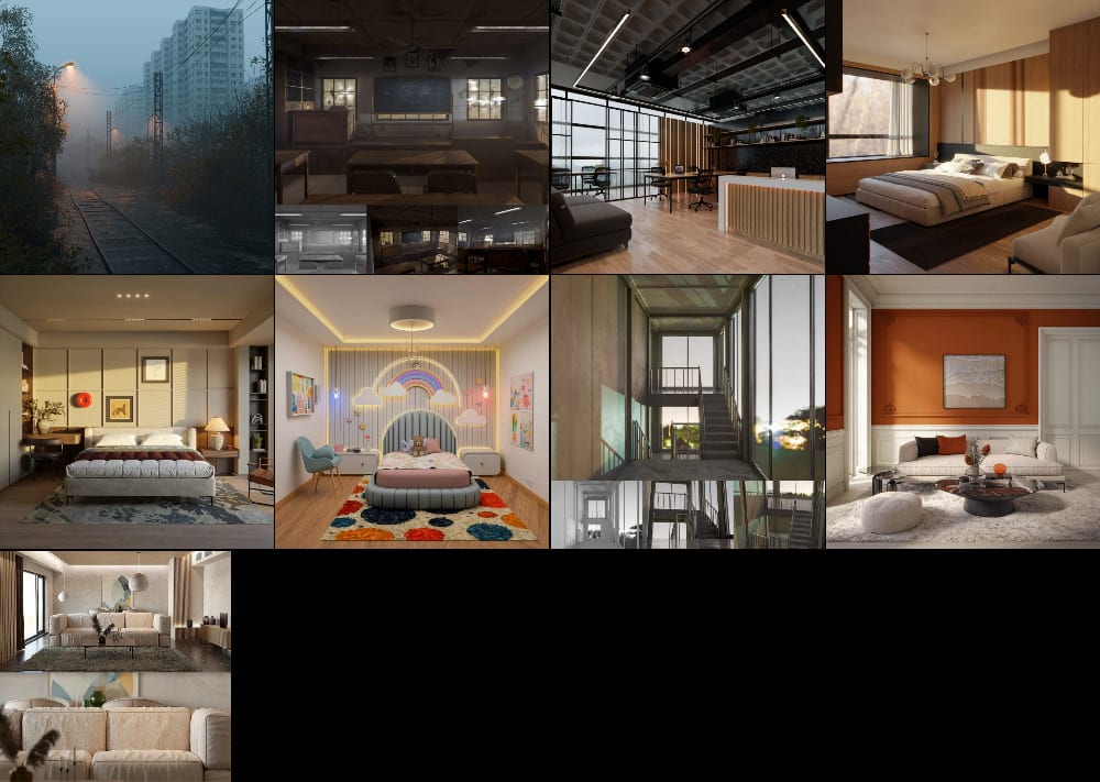 BlenderKit场景包14 – BlenderKit Scenes Pack 14